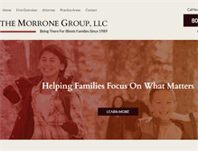 Tablet Screenshot of morronegroup.com